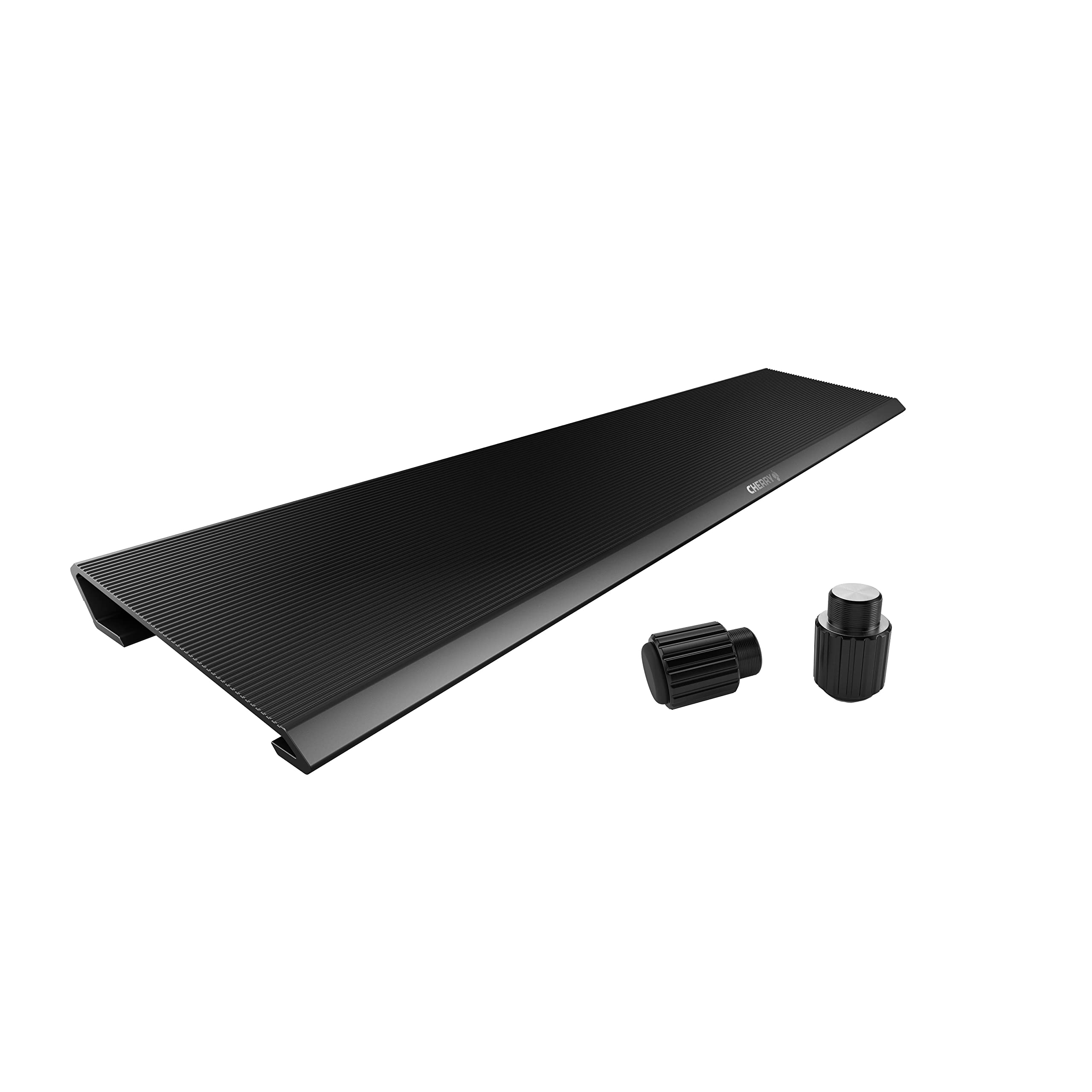 CHERRY AC 3.3, Ergonomic Palm Rest and Mounting Feet made of Aluminium, Original Accessory for Gaming Keyboard CHERRY MX BOARD 3.0 S, quickly attached