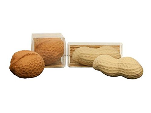 Trendhaus Trendhaus937308 Radierer Jumbo Nuts Eraser, Multi-Color