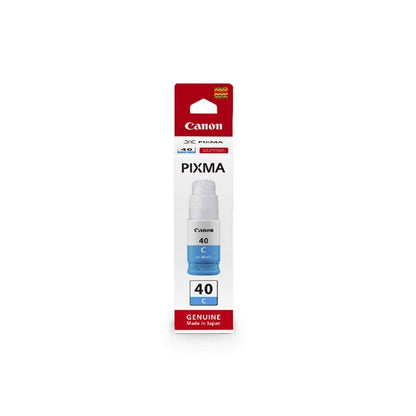 Canon GI 40 C - Cyan - original - ink refill - for PIXMA G5040, G6040, G7040, GM2040, GM4040