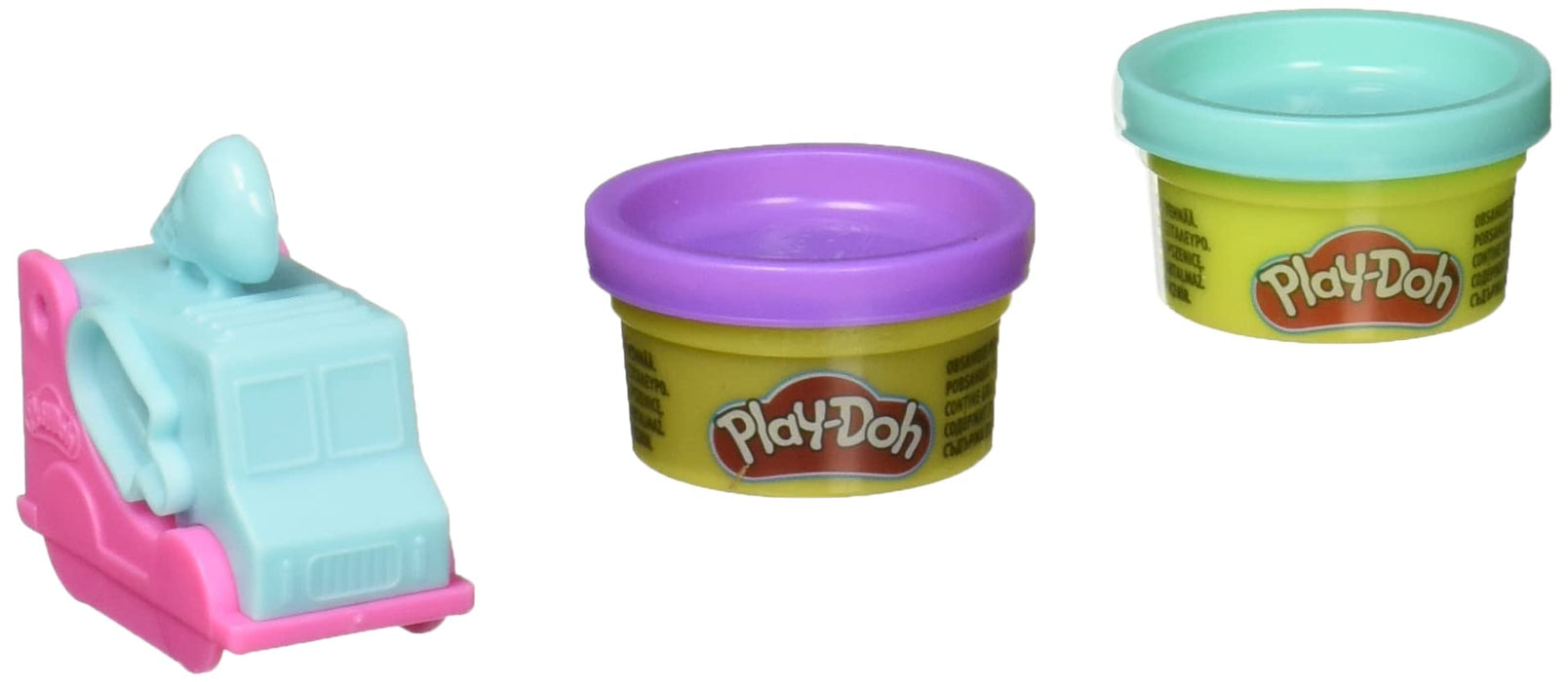 Hasbro Play-Doh Mini Food Truck Playset, Purple/Blue