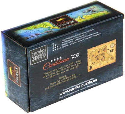 Eureka - Breinpuzzel Houten Escape Box - Caribbean ***