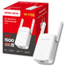 Mercusys AX1500 1500 Mbps Dual Band WiFi 6 Range Extender, Works with Any Router, Built-In Access Point Mode, MERCUSYS App Control, Easy One-Touch Setup (ME60X)