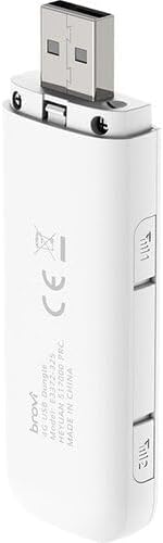 Huawei E3372-325 LTE/4G 150 Mbps, Low Cost USB Mobile Broadband Dongle, Unlocked to any Network (White