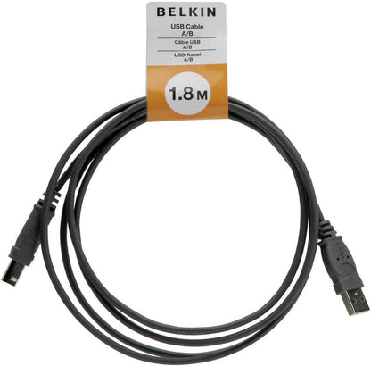 Belkin USB 2.0 Pro Series Printer Cable (6-Feet), Black