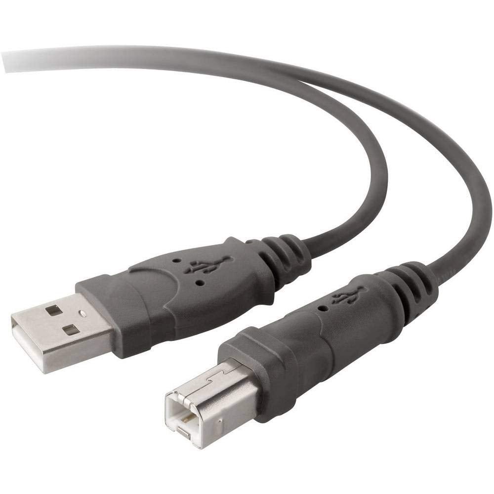 Belkin USB 2.0 Pro Series Printer Cable (6-Feet), Black