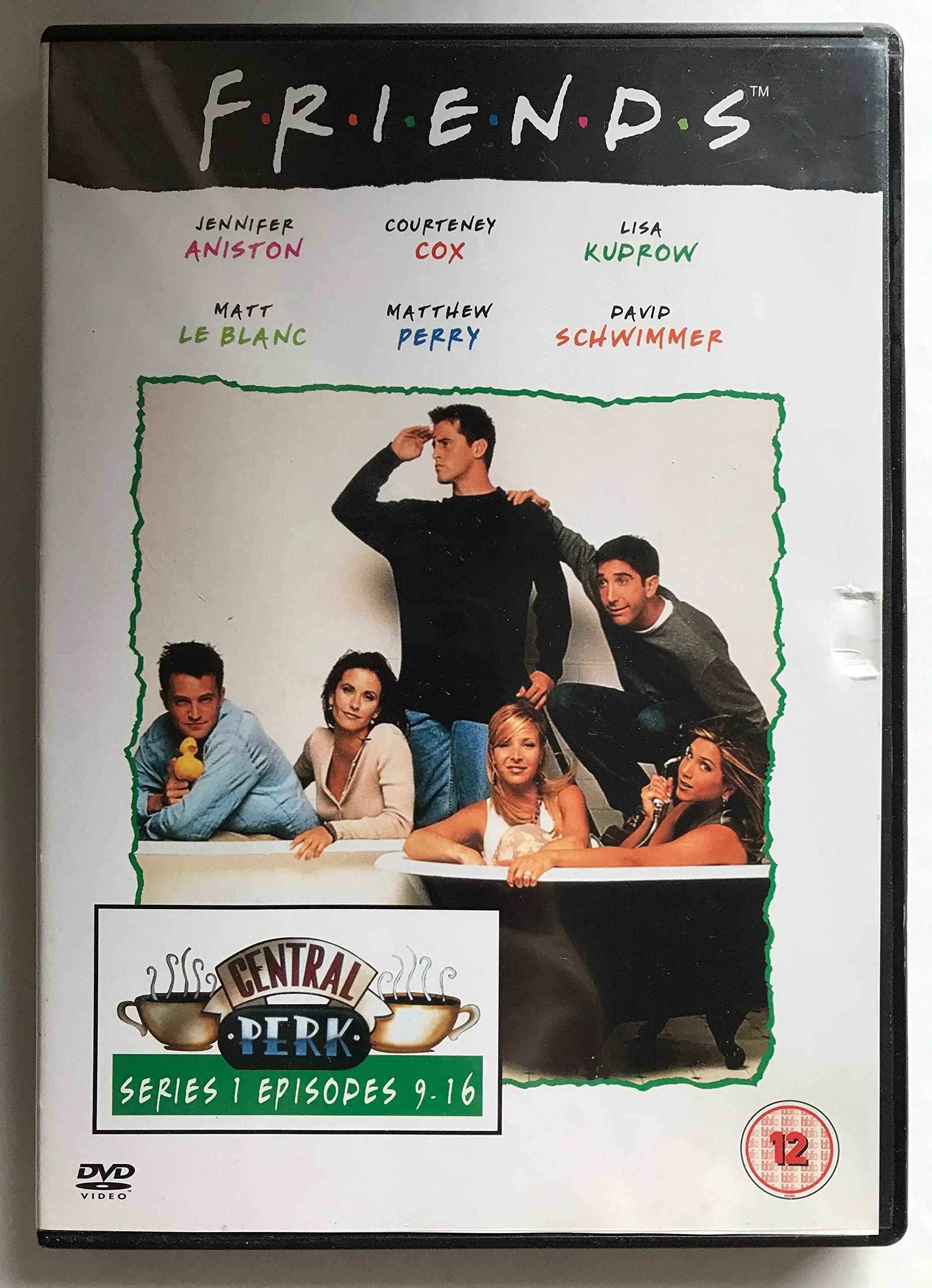 friends seris 1 episodes 9-16 (Import)