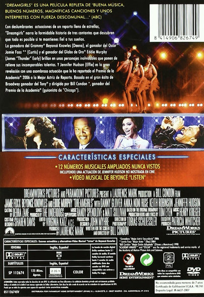 Dreamgirls (Import Dvd) (2012) Jamie Foxx; Anika Noni Rose; Sharon Leal; Keith