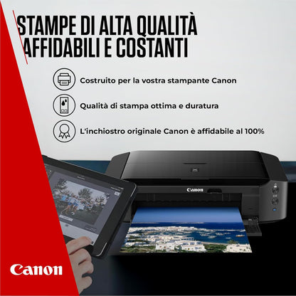 Canon Multipack Cartuccia & Carta - 2 Cartucce per Stampante Originali ad Alta Capacità PG-540L/CL-541XL (1 x Nero, 1 x Colori) & 4x6 Carta Fotografica (50 x Fogli