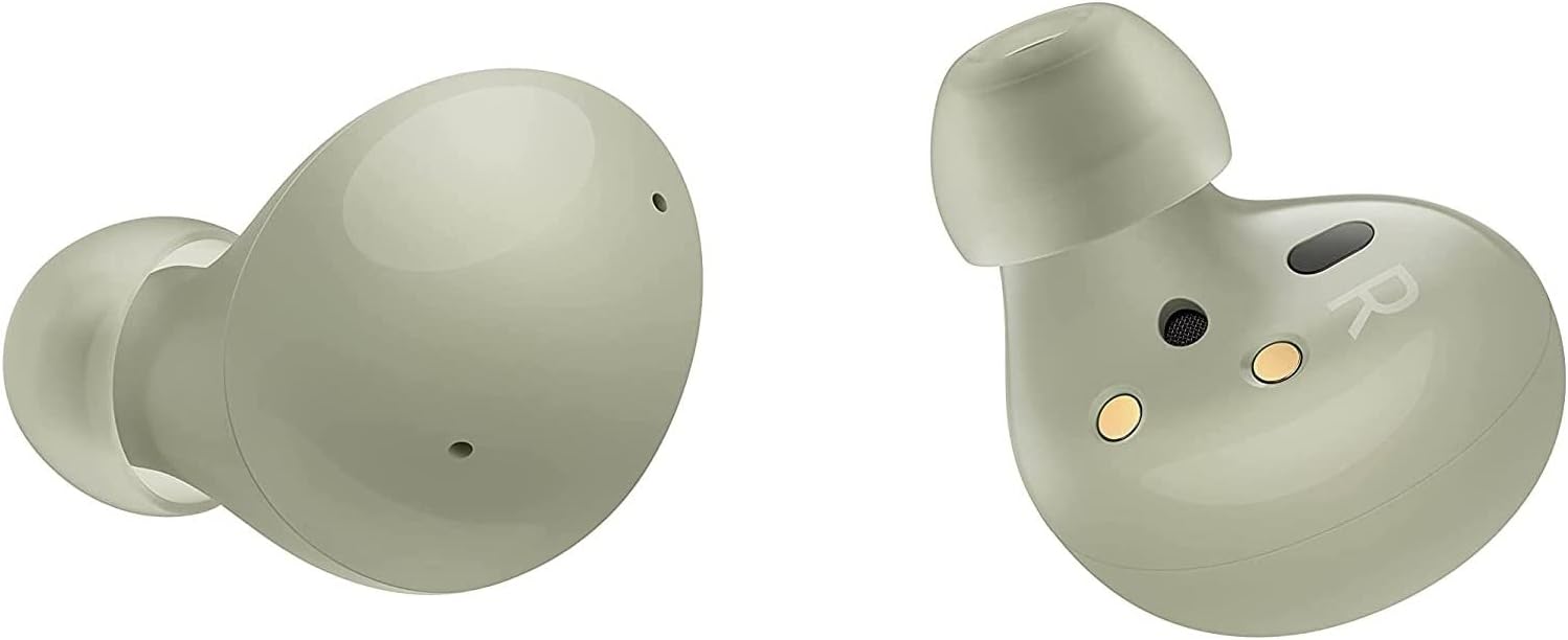 Samsung Galaxy Buds2 Bluetooth Earbuds, True Wireless, Noise Cancelling, Charging Case, Quality Sound, Water Resistant, Olive (UK Version) Olive New & Used UK Version