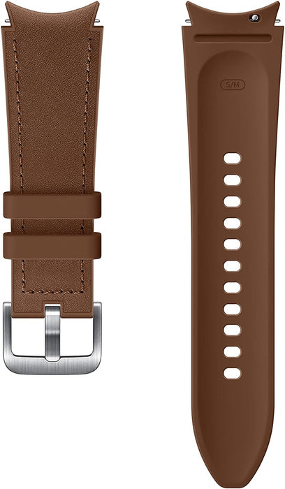 Samsung Watch Strap Hybrid Leather Band - Official Samsung Watch Strap - 20mm - S/M