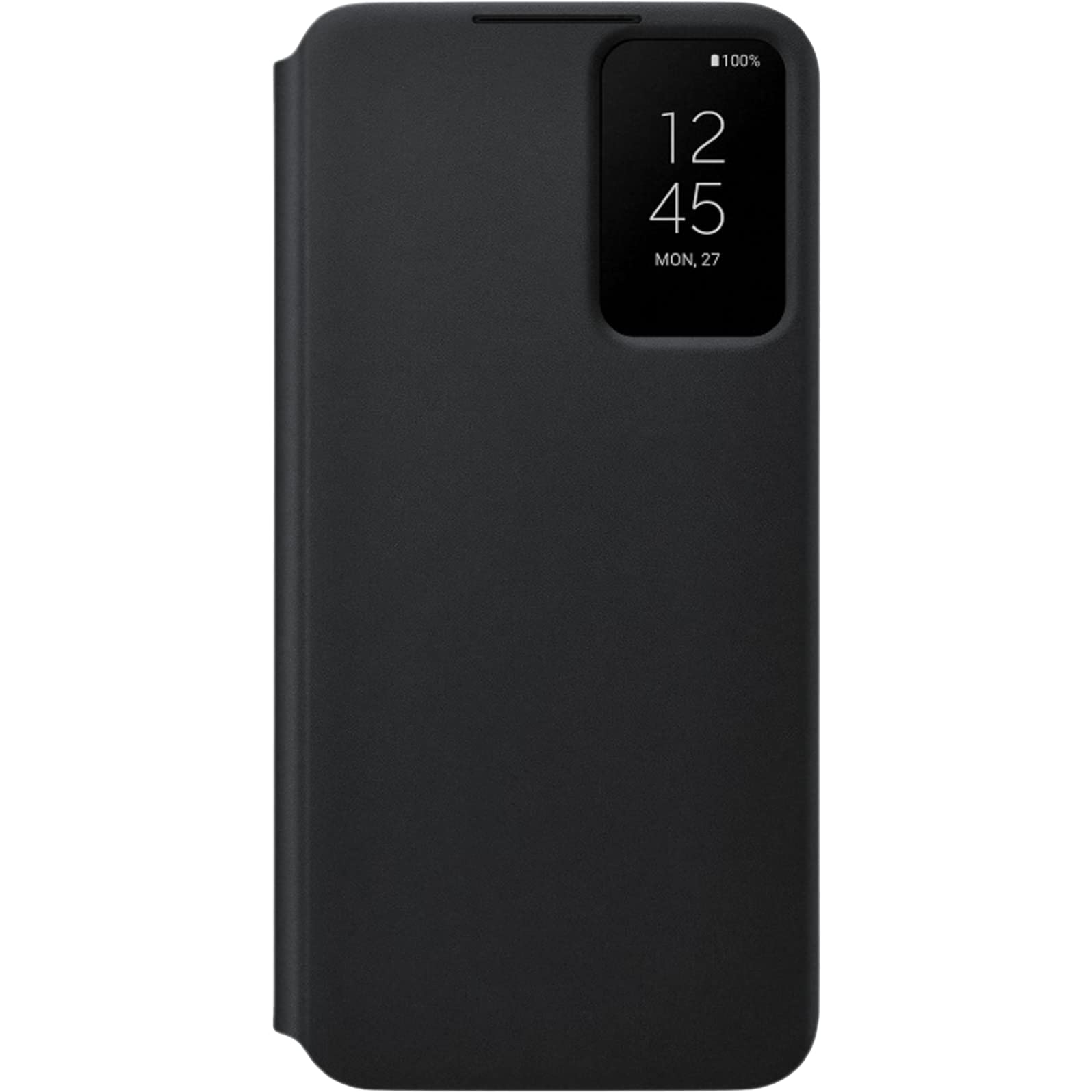 Samsung Official S22+ Smart Clear View Cover Black Black Smart Clear View Cover
