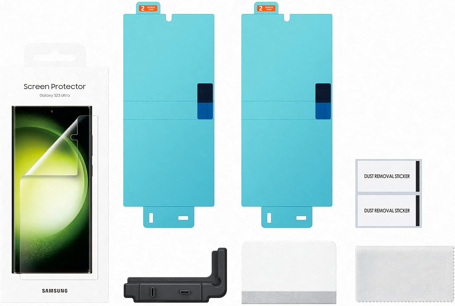 Samsung Galaxy S23 Ultra Screen Protector Transparent Transparent Screen Protector S23 Ultra