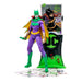 McFarlane Toys DC Multiverse Batgirl (Jokerized) Gold Label Action Figure - 7 Inches Detailed Collectible with 22 Articulation Points and Exclusive Jokerized Accessories