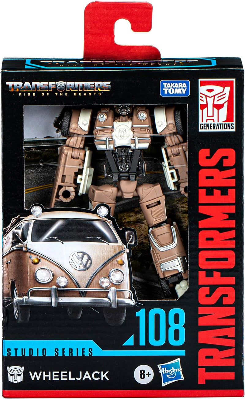 Transformers Studio Series Deluxe Rise of the Beasts 108 Wheeljack Action Figure