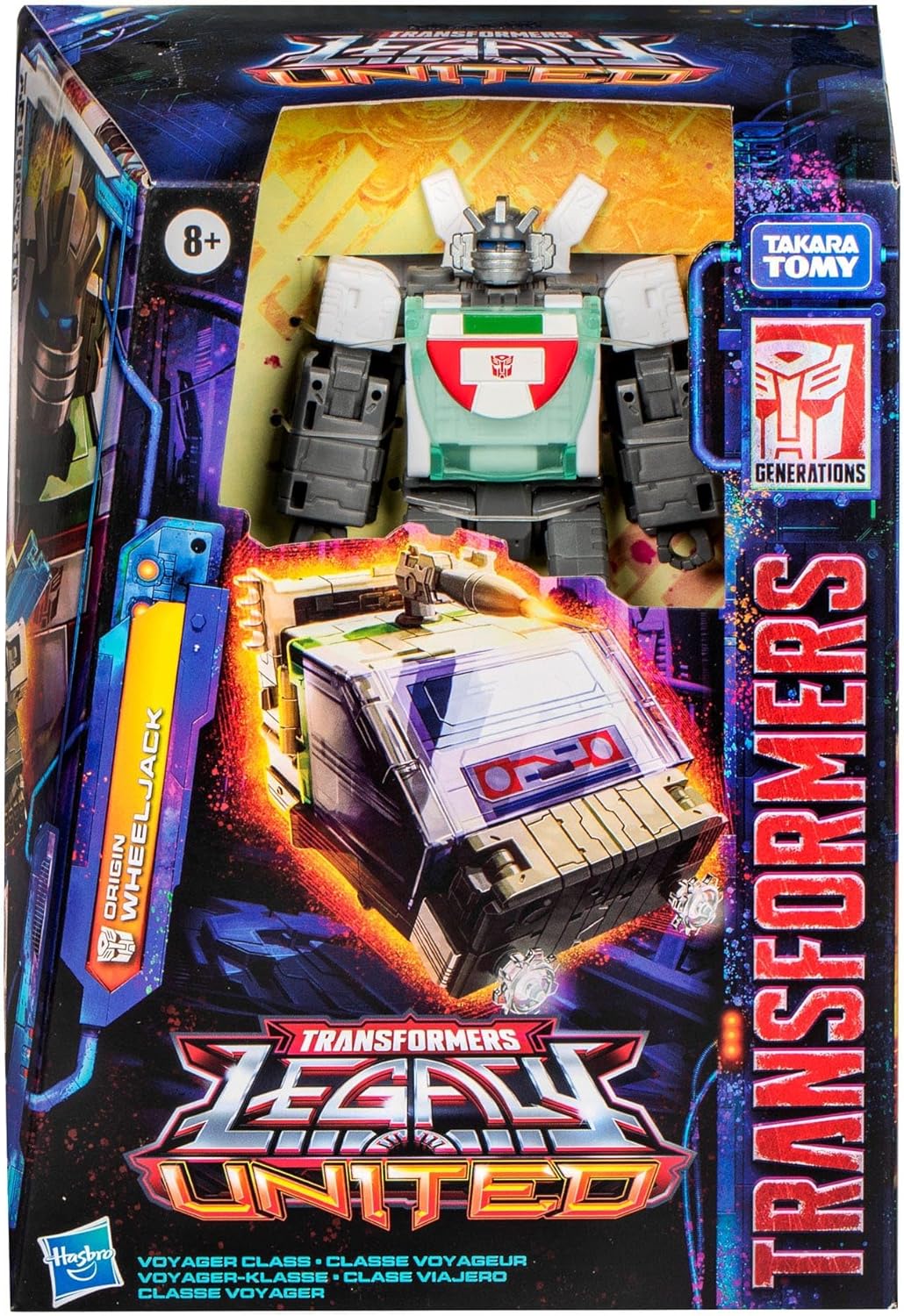 Transformers Generations Legacy United Voyager Class figurine Origin Wheeljack 18 cm