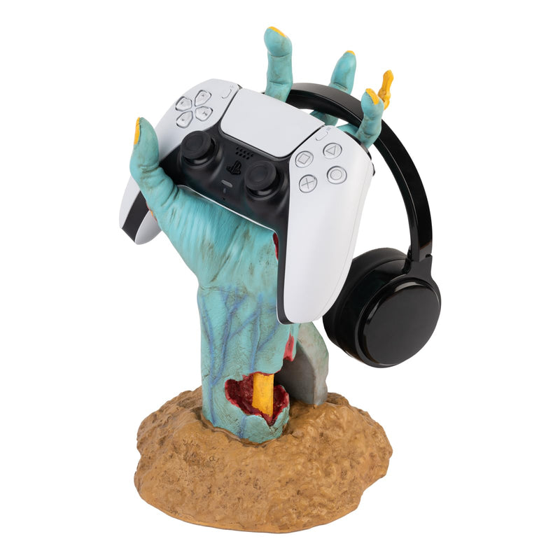 Grupo Erik Kopfhörer und Controller Halter Gameration One More Life - Gaming Headset Halterung Tisch für PS5 Controller oder Xbox Controller Ständer Series X|S-Controller - Gaming Zubehör Topas