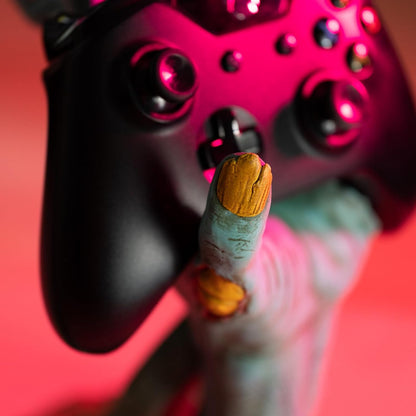 Grupo Erik Kopfhörer und Controller Halter Gameration One More Life - Gaming Headset Halterung Tisch für PS5 Controller oder Xbox Controller Ständer Series X|S-Controller - Gaming Zubehör Topas