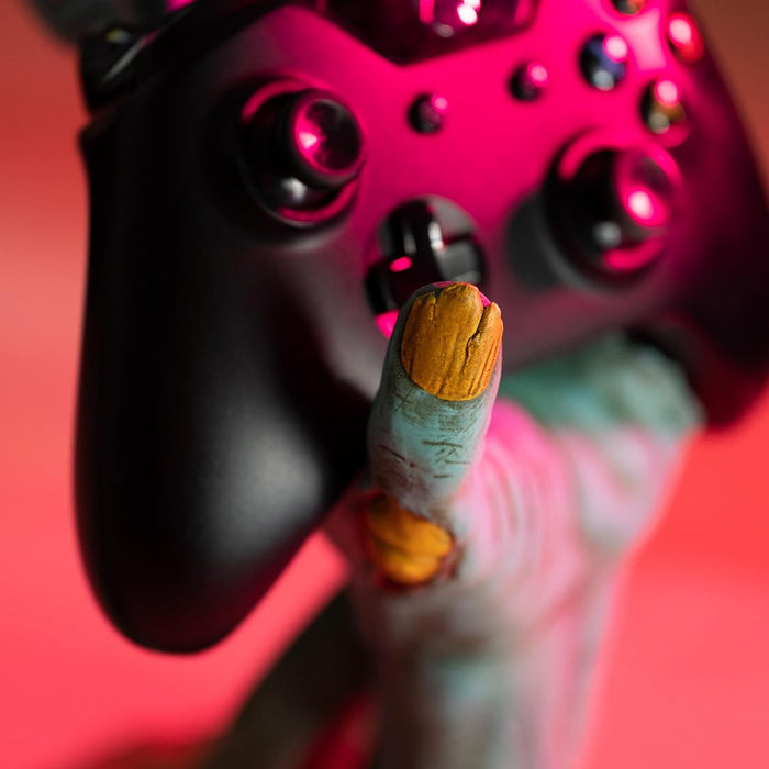 Grupo Erik Kopfhörer und Controller Halter Gameration One More Life - Gaming Headset Halterung Tisch für PS5 Controller oder Xbox Controller Ständer Series X|S-Controller - Gaming Zubehör Topas