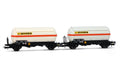 Jouef HJ6265 SNCF, 2-unit set of 2-axle gas tank wagons with sun roof, “SIMOTRA”, ep. IV Rolling Stock - Wagons