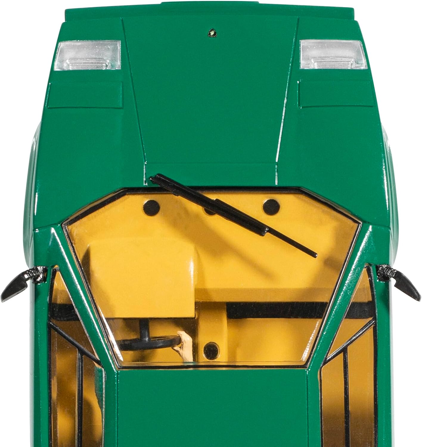Scalextric Cars - C4500 Lamborghini Countach - Green - Toy Slot Car for use Race Tracks or Set - Small Kids Gift Ideas for Boy/Girl Ages 5 Accessories