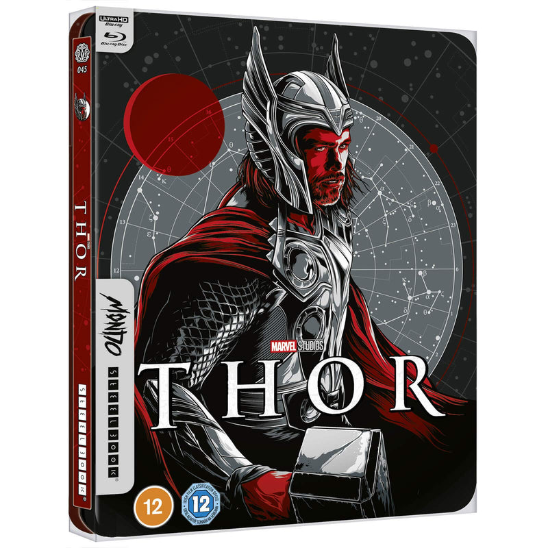 THOR 4K ULTRA HD COLLECTOR`S EDITION MONDO #45 STEELBOOK / REGION FREE/ INCLUDES BLU RAY