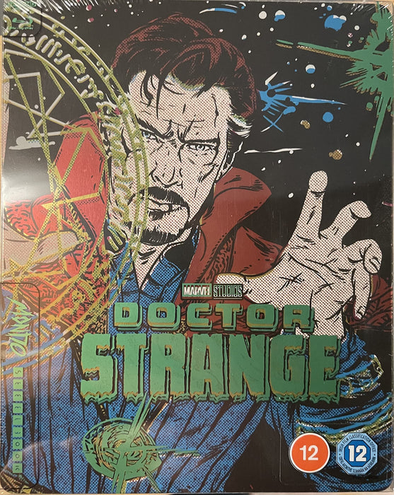 DOCTOR STRANGE 4K ULTRA HD COLLECTORS MONDO EDITION #41 STEELBOOK / INCLUDES BLU RAY