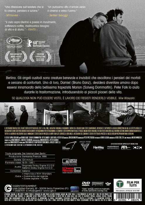 Cielo Sopra Berlino (Il) - (Italian Import)