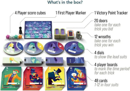 Ghosts of Christmas - Board Game - 3-4 Players - 40 Minutes Play Time