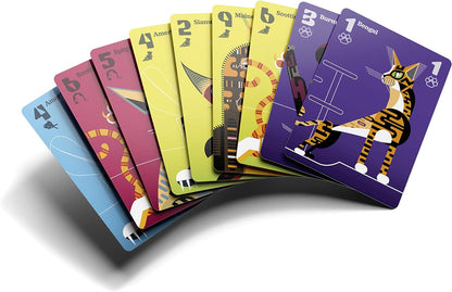 9 Lives Tricking Taking Card Game - Board Game - 3-4 Players - 40 Minutes Play Time