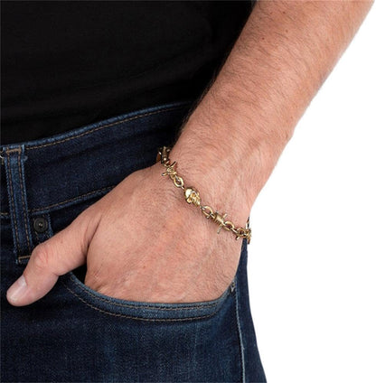 Police Men Stainless Steel Bracelet