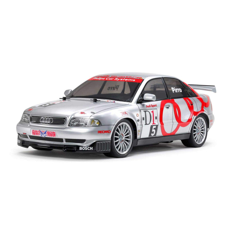 TAMIYA 47414 Audi 1:10 RC A4 Quattro Touring (TT01E), Silber
