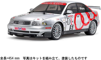 TAMIYA 47414 Audi 1:10 RC A4 Quattro Touring (TT01E), Silber