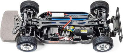 TAMIYA 58683 Mercedes-Benz 1:14 RC M-B Race Truck Actros MP4 TT-01E Remote Control Car/Vehicle Building Kit Hobby Crafts Model Assembly, Red/Black