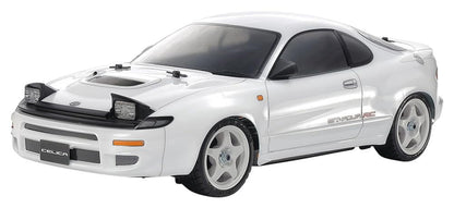 TAMIYA 58730 1:10 Toyo Celica GT-Four TT-02 ST185-Remote Control Car, Vehicle, Building, Assembly, Hobby, Crafts, Model, RC Kit
