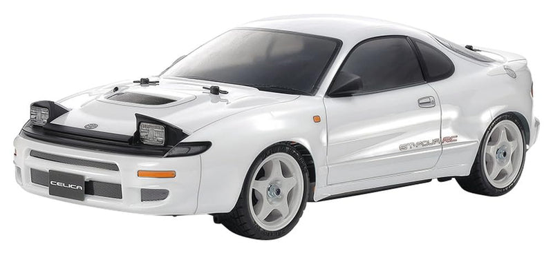 TAMIYA 58730 1:10 Toyo Celica GT-Four TT-02 ST185-Remote Control Car, Vehicle, Building, Assembly, Hobby, Crafts, Model, RC Kit