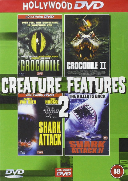 Creature Features 2 (Crocodile / Crocodile II / Shark Attack / Shark Attack II