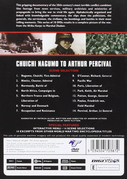 The Encyclopedia Of World War 2: Nagumo To Arthur Percival