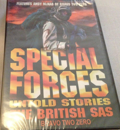 SPECIAL FORCES,UNTOLD STORIES "THE BRITISH SAS" BRAVO TWO ZERO (NEW & SEALED DVD