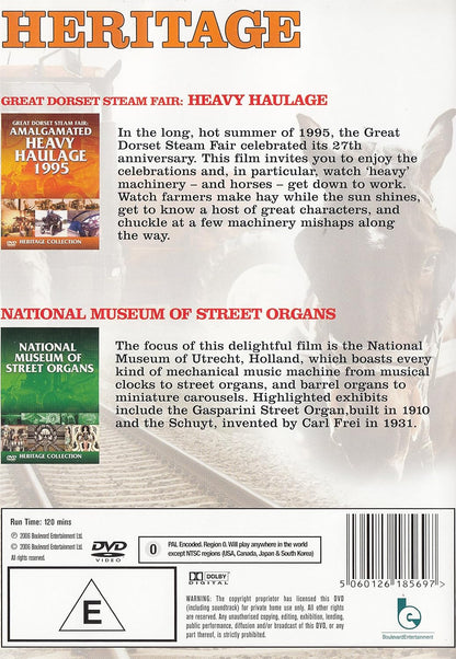 great dorset steam fair: heavy haulage / national musuem of street organs (Import)