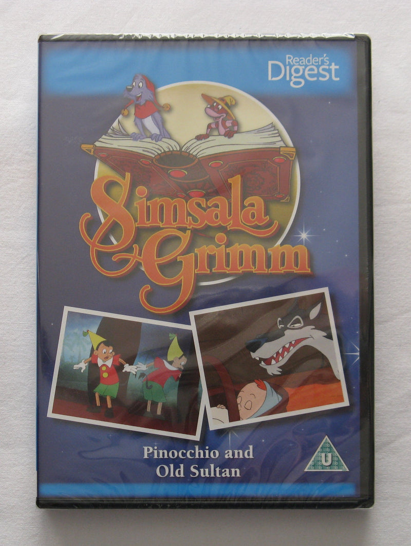 SIMSALA GRIMM - PINOCCHIO and OLD SULTAN (Region 2 DVD