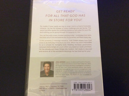 Everyday Miracles JOEL OSTEEN - 3 message cd/dvd