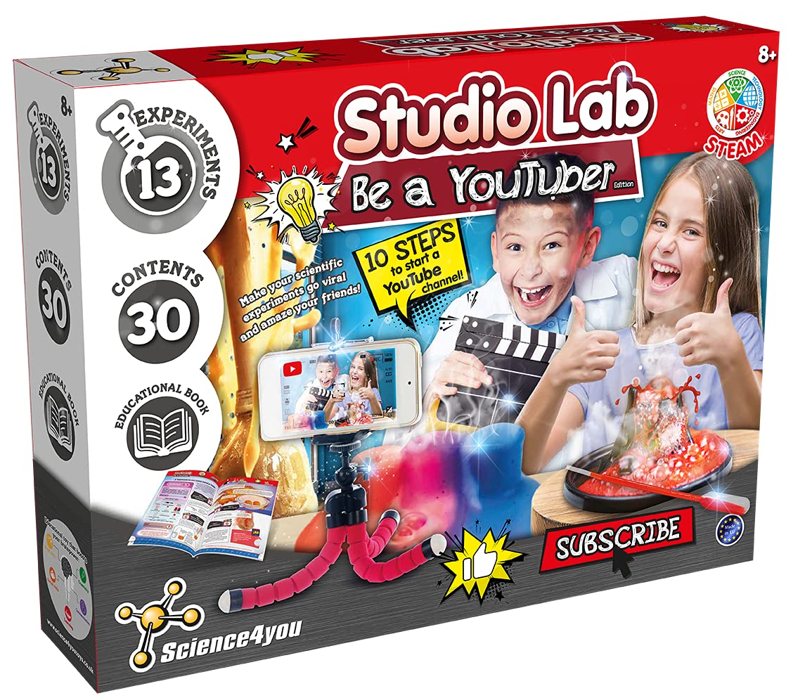 SCIENCE FOR YOU- 0 Be A Youtuber, Colores Variados (Vivid Toy Group 919808.004