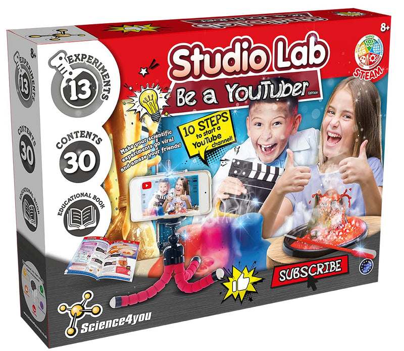 SCIENCE FOR YOU- 0 Be A Youtuber, Colores Variados (Vivid Toy Group 919808.004