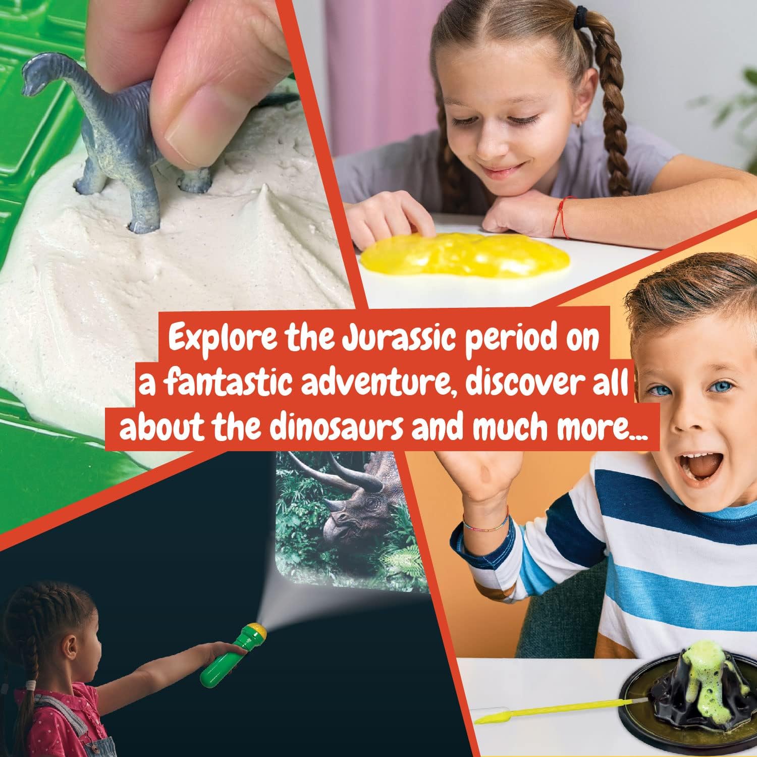 Science4you: My First Jurassic World Explorer | Explore the Jurassic Age with This Fantastic Adventure! | STEM Kit with 14+ Experiments! | Ages 5+