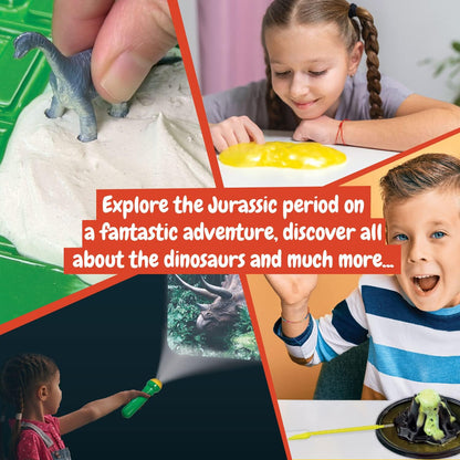 Science4you: My First Jurassic World Explorer | Explore the Jurassic Age with This Fantastic Adventure! | STEM Kit with 14+ Experiments! | Ages 5+