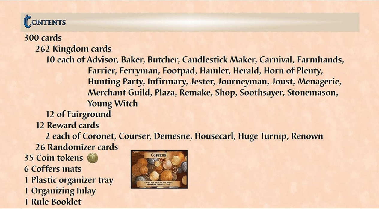 Rio Grande Games: Dominion Cornucopia & Guilds 2nd Edition - Expansion Deck Building Board Game, Time of The Harvest, Ages 14+, 2-4 Players, 30 Min