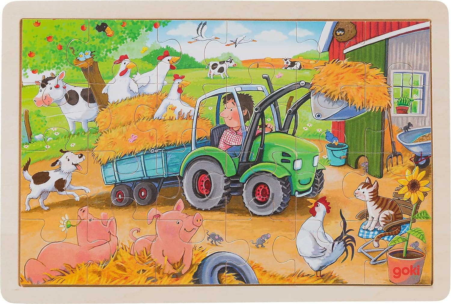 Goki Einlegepuzzle