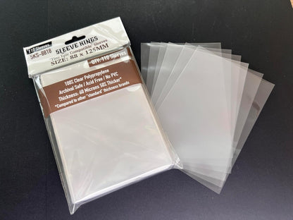 Sleeve Kings Card Sleeve, 88mm X 125mm, Pack of 110, Classic, Plastic/Vinyl/PVC/EVA