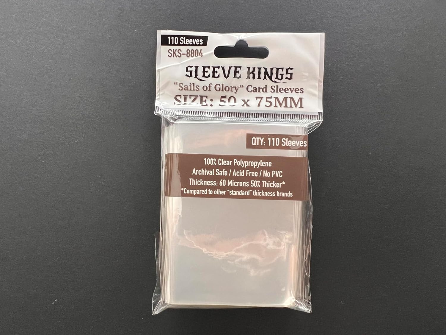 Sleeve Kings - Sails Of Glory Card Sleeves 50mm X 75mm - Pack of 110