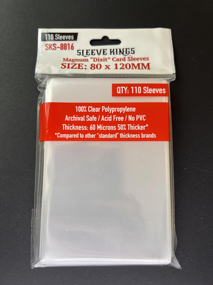 `Sleeve Kings: Magnum ``Dixit`` Card Sleeves 80Mm X 120Mm (110)`